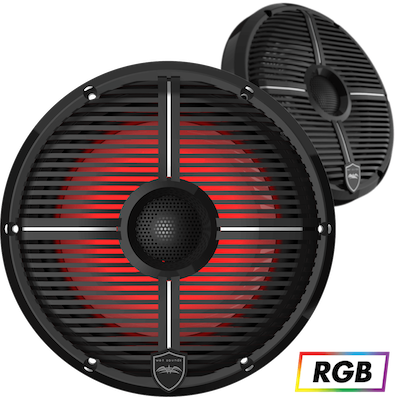 Морская акустическая система WET SOUNDS REVO 8 XW-B с подсветкой RGB
