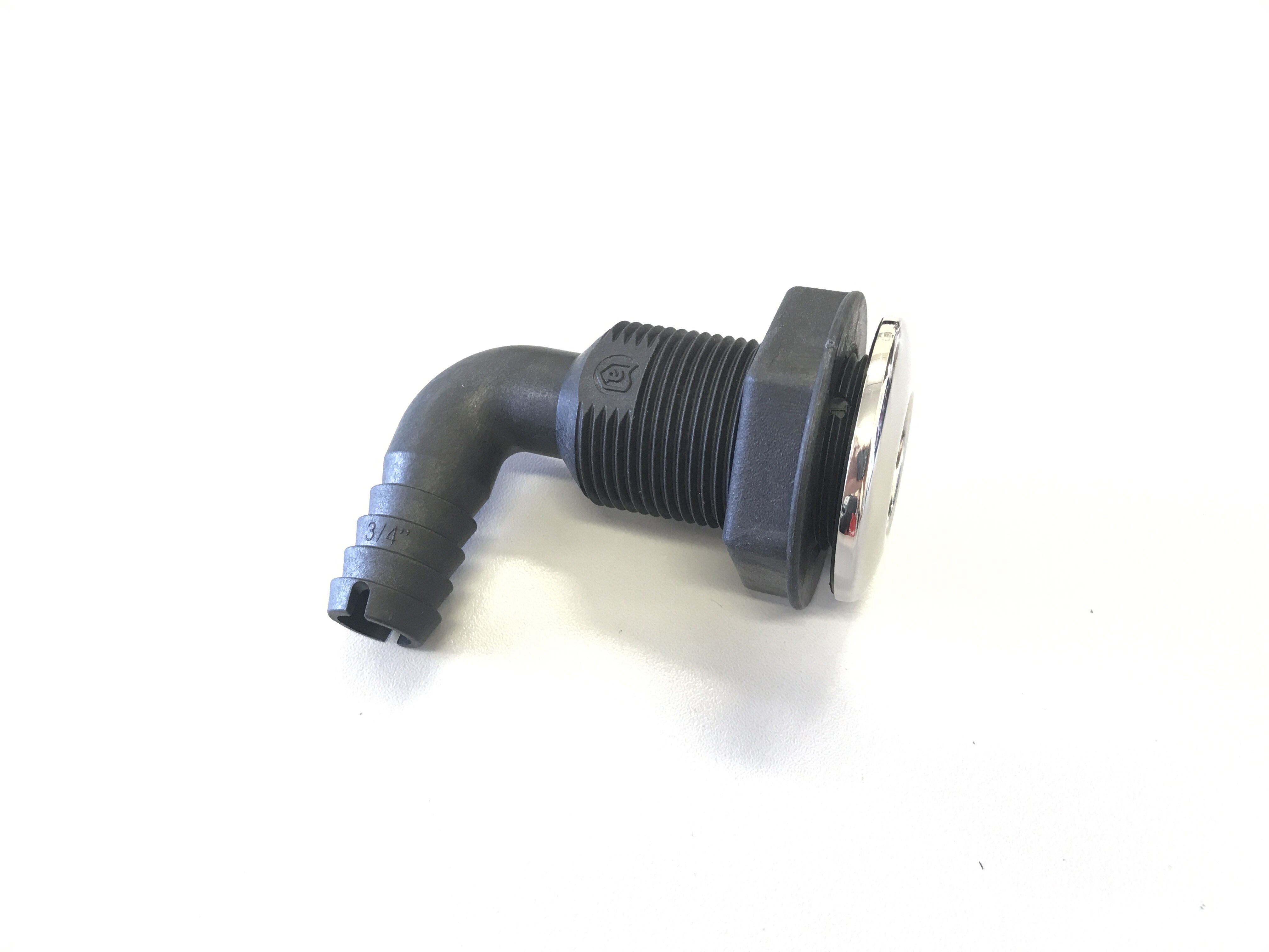 Горловина балластная/трюмной помпы сквозь корпус, 3/4 дюйма