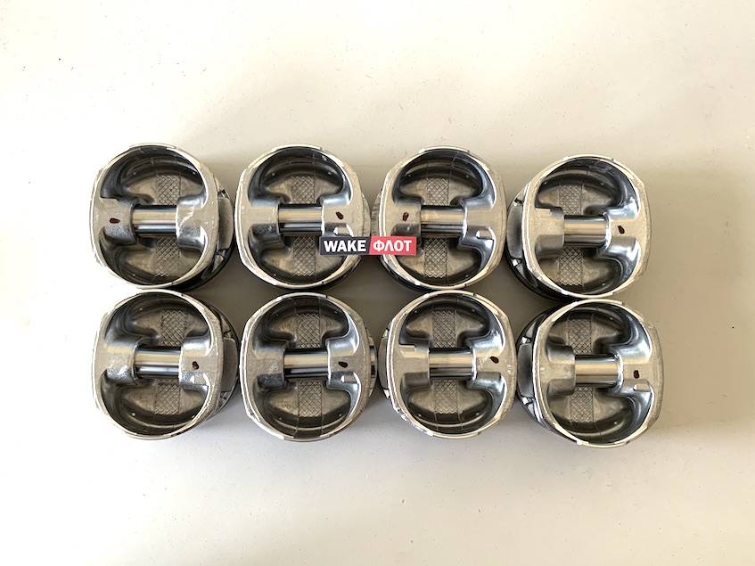 Поршень с пальцем, GM 6.2L LS3, ремонт 0.020 MAHLE комплект 8 шт.