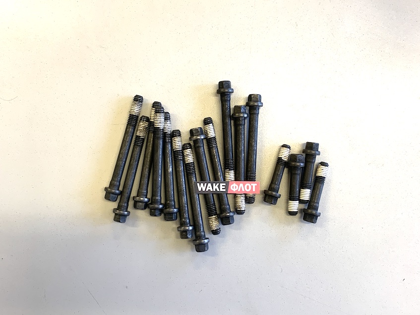 Набор болтов ГБЦ, 7.4L (для одной головки)