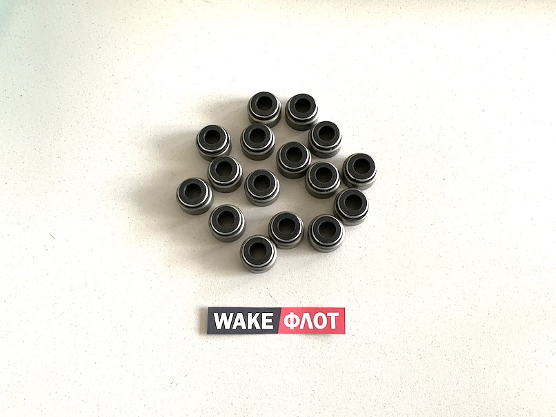 Колпачок маслосъемный, 8.1L, комплект 16 шт