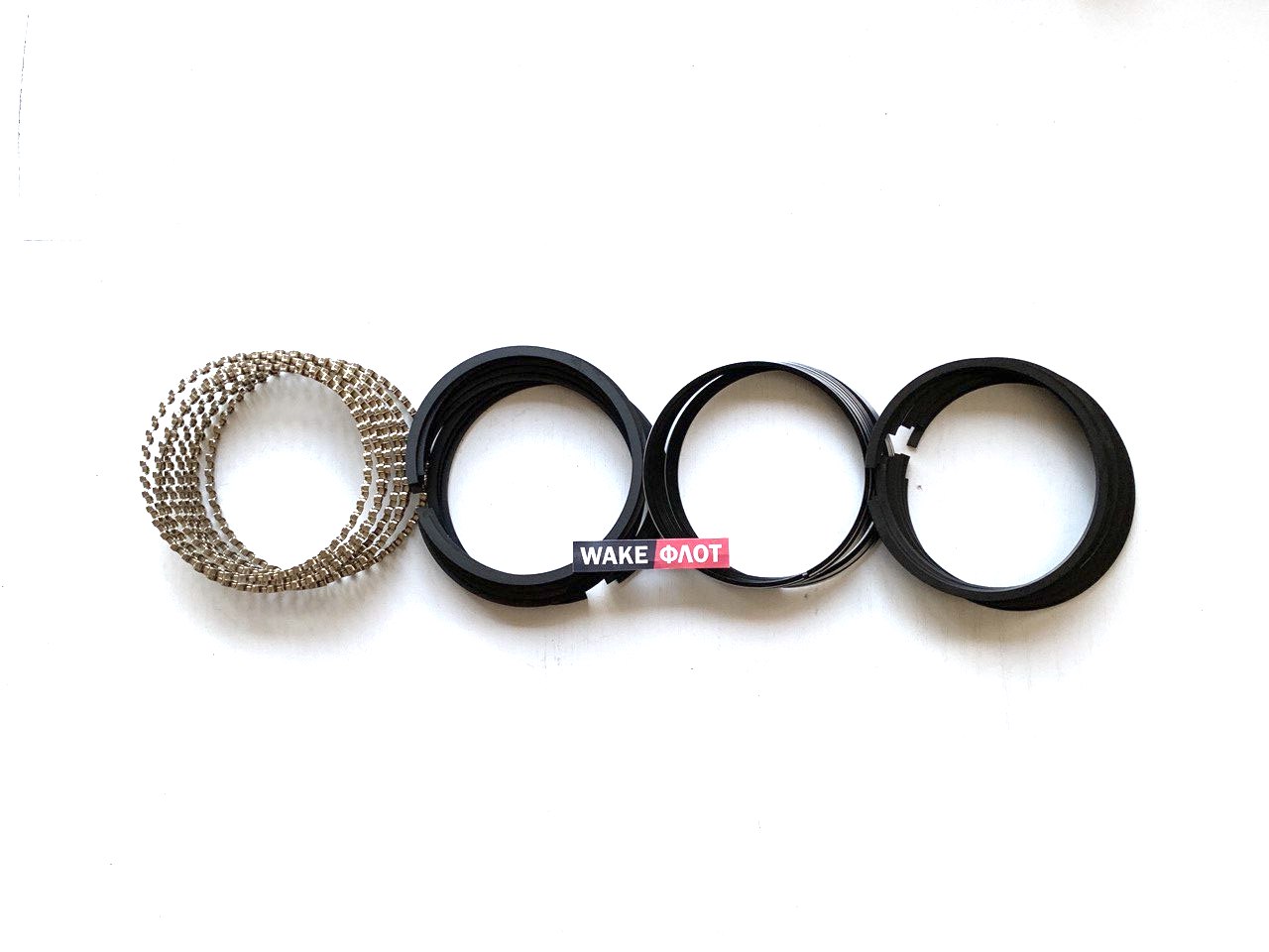 Кольца поршневые, GM 5.7L STD MERCRUISER 801861T (полный комплект 8 шт.) Sealed Power 5/64in, 5/64in, 3/16in