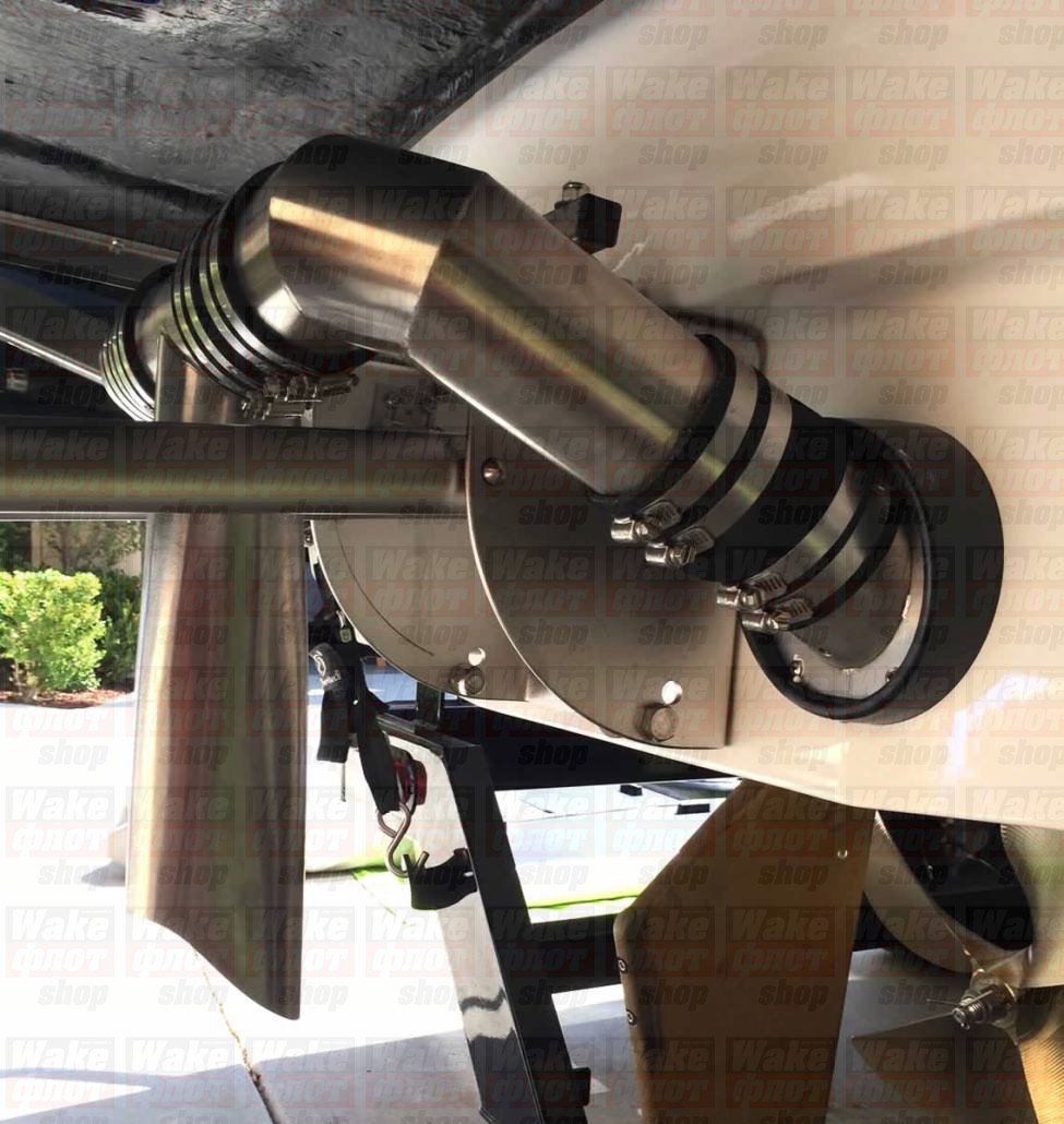 Система чистого выхлопа, FAE exhaust, Axis Boats, двойной выхлоп, 494813