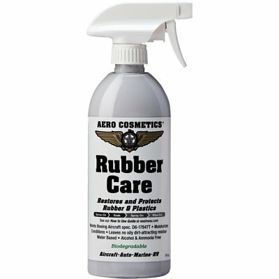 Кондиционер для очистки и защиты резины и пластика, RUBBER CARE AEROCOSMETICS 453 мл.