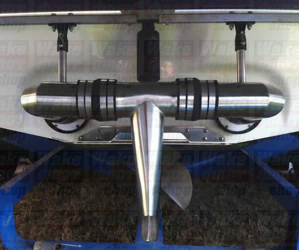 Система чистого выхлопа, FAE exhaust, Tige Boats, двойной выхлоп, 494820