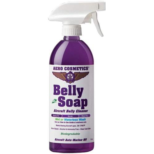 Шампунь для очистки сильных масляных загрязнений BELLY SOAP AEROCOSMETICS 453 мл.