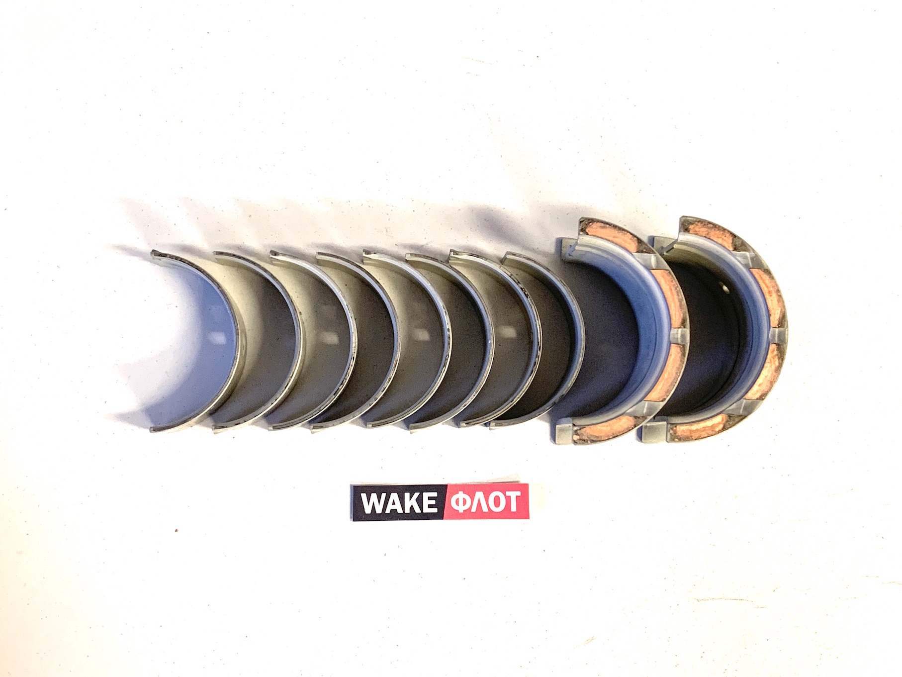 Вкладыши коренные, GM 5.0L - 5.7L ремонтные 0.010 улучшенные