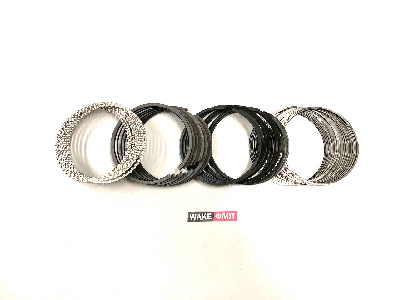 Кольца поршневые, GM 8.1L, ремонт 0.020 (полный комплект 8 шт.)