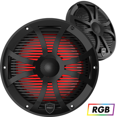 Морская акустическая система, WET SOUNDS, REVO-8 SW-B с подсветкой RGB