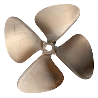 Винт гребной, 17.00 x 17.00 L, 1 1/4 OJ PROP