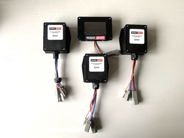 Серф-система WAKEFLOT для трех пластин