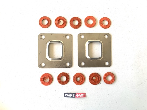 Прокладка колена выхлопного коллектора MERCRUISER (набор 2 шт)