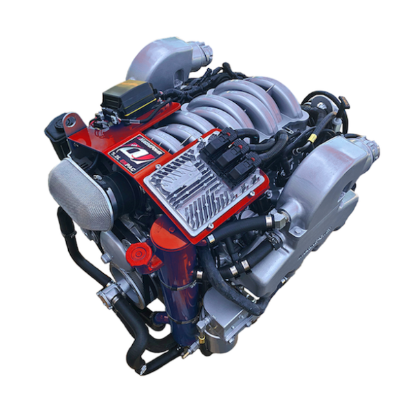 Судовой двигатель MARINE POWER 5.3L DI для рулевой колонки с катализаторами