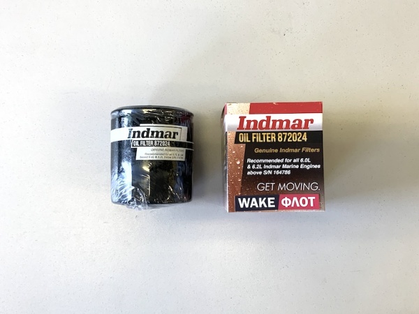 Фильтр масляный, INDMAR, 6.0-6.2L 872024 оригинал