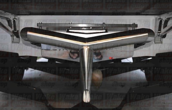 Система чистого выхлопа, FAE exhaus,t Malibu, Power Wedge, сварная, двойная, Y форма, 494806