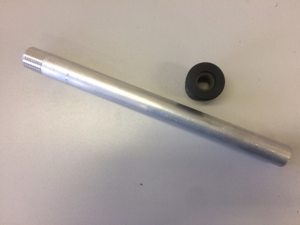 Крепление рулевого троса, трубка