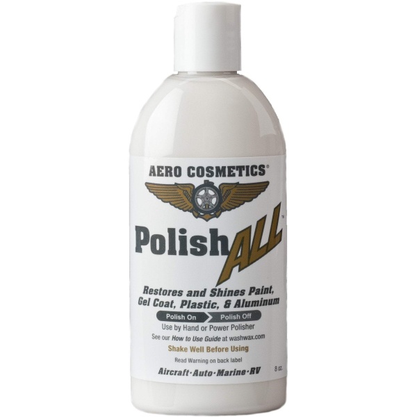 Полироль универсальный для гелькоута, пластика и алюминия, POLISH ALL AEROCOSMETICS 236 мл.