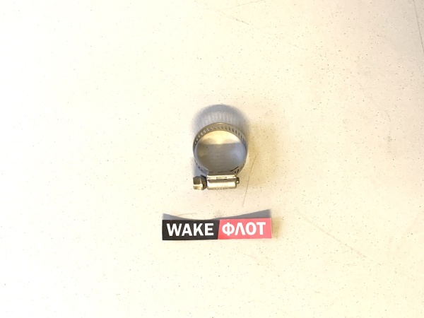 Хомут усиленный 17 мм - 32 мм морской нерж.сталь