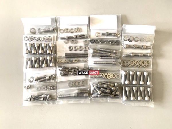 Набор болтов двигателя GM 7.4L (нерж.сталь) 454 Big Block