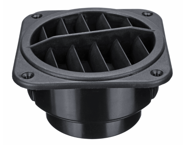 Сопло отопителя приборной панели, 75 мм, квадрат