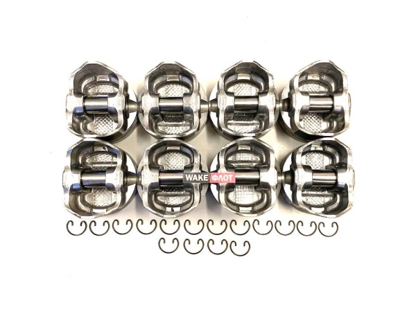 Поршень с пальцем, 6.2L, ремонт 0.020 MERCRUISER 6.2L 377 MCM/MIE MX 6.2L